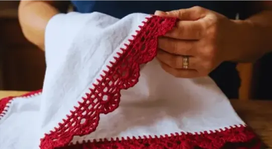 Panos de prato bordados